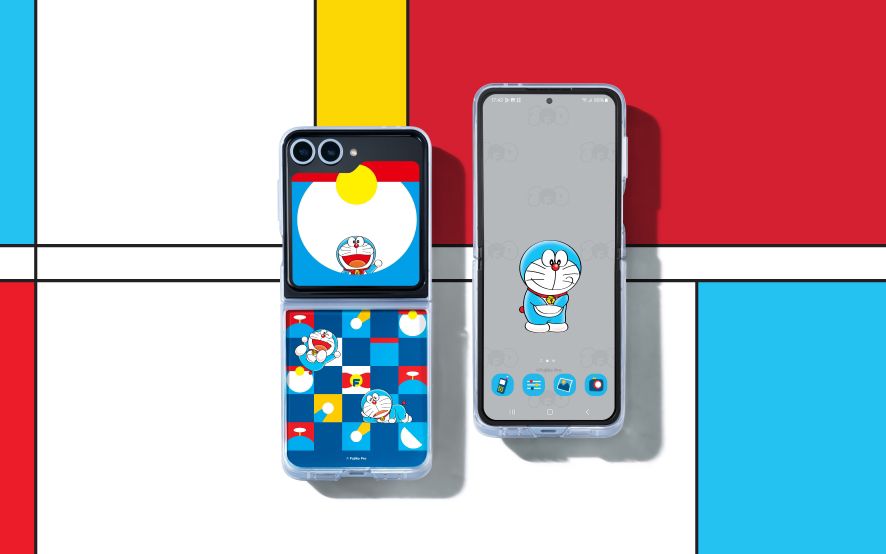 DORAEMON SPECIAL EDITION for Samsung Galaxy Z Flip6 (12GB+512GB) Blue, , large image number 2